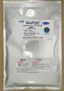 写真:BioPQQ®の包装